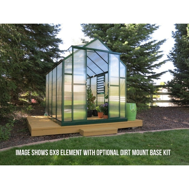 Grandio Element Greenhouse 6x12 – Twin-Wall Panels, Extended Length, Cold-Climate Rated