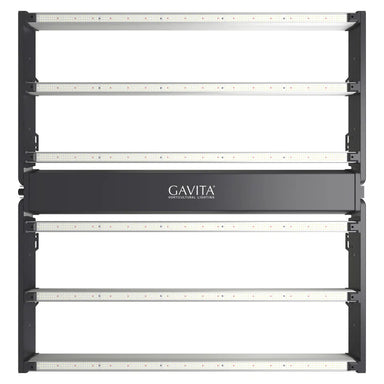 Gavita RS 1900e LED Grow Light – High Efficiency, Full-Spectrum 208–480V on a white background (bottom view )