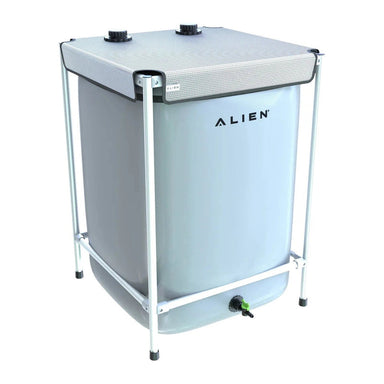 ALIEN Garden Tank 145 gal aluminum frame front view