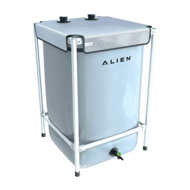 ALIEN Garden Tank 70 gal aluminum frame front view
