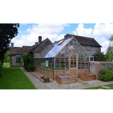 Alton Westminster Cedar Greenhouse front view