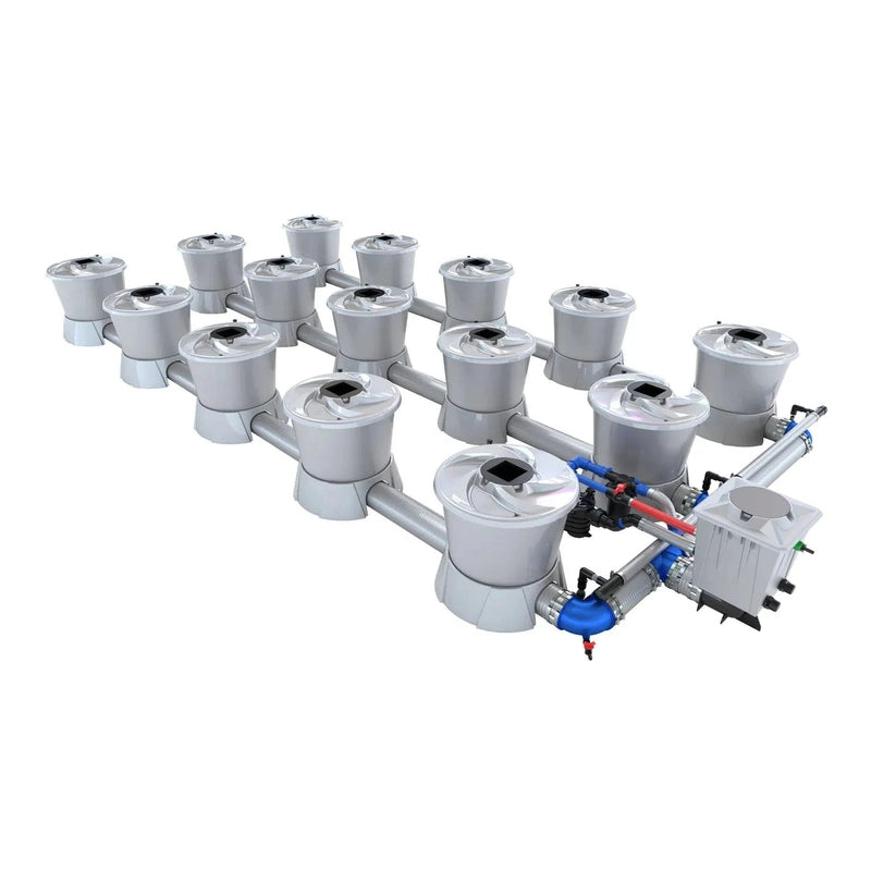 ALIEN Hydroponics V-SYSTEM 15 Pot 3 Row Hydroponic Kit