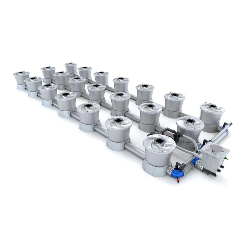 ALIEN North America ALIEN Hydroponics V-SYSTEM 21 Pot 3 Row Hydroponic Kit