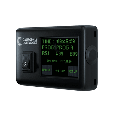 California Lightworks SOLARSYSTEM Controller touch screen front view