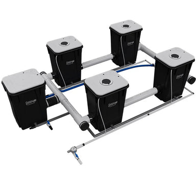 Current Culture H2O Recirculating Deep Water Culture – Medium-less RDWC 13-Gallon @ 40″ Plant Spacing UCXXL13 front view