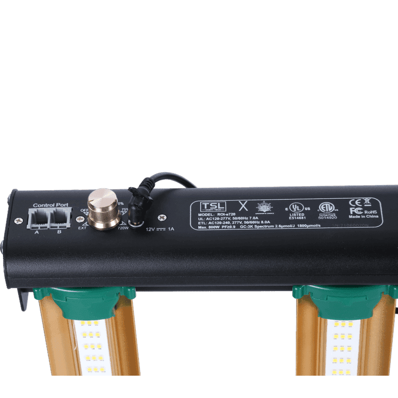 GROWERS CHOICE UV-R Bar Grow Light Set Dimmable plug