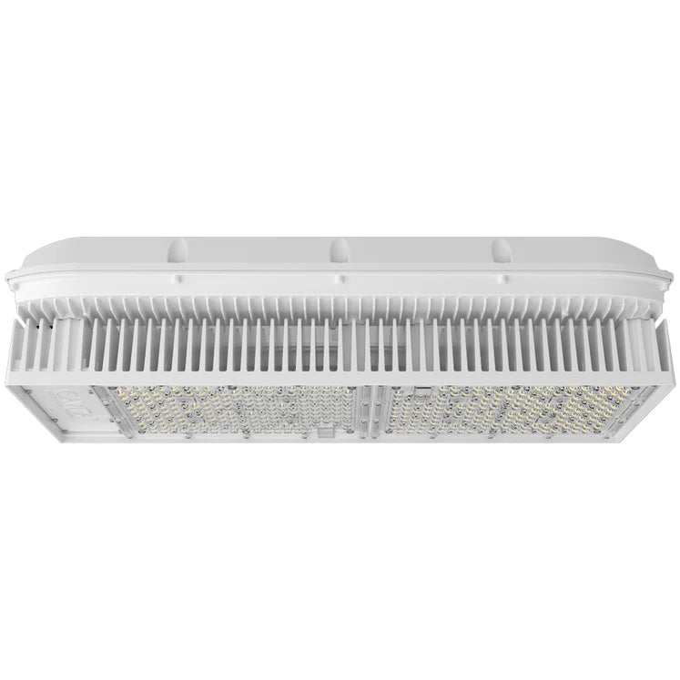 Gavita CT 2000e LED – 208–480V, Full-Spectrum Commercial Grow Light light fixture on a white background (side view )