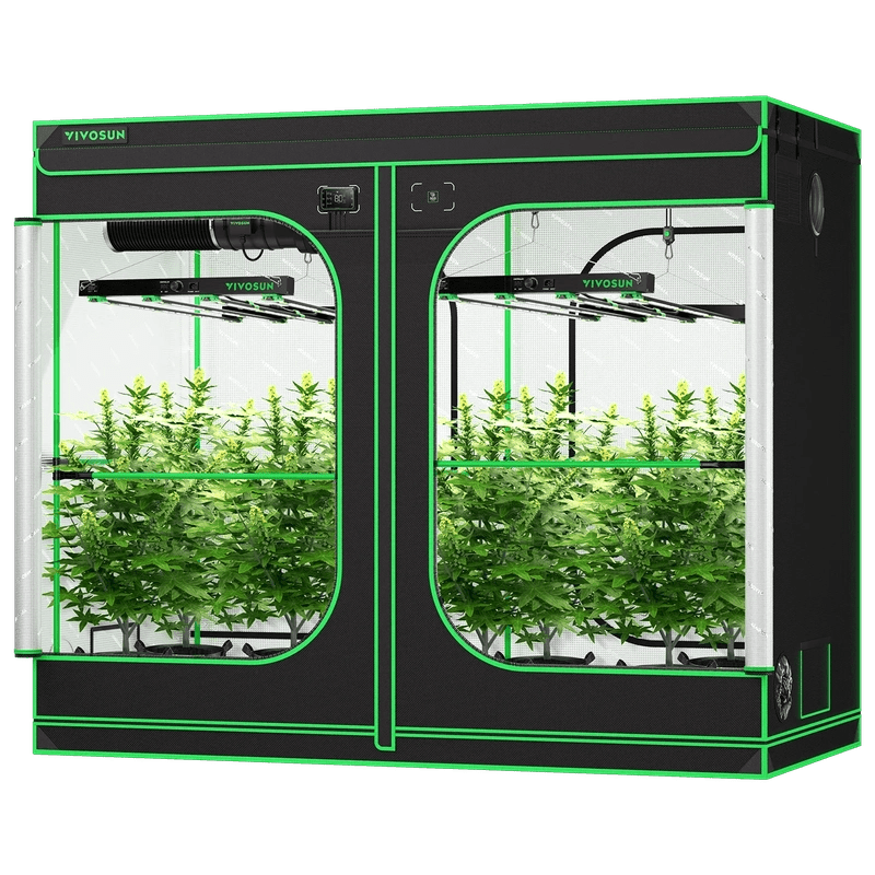 Vivosun Smart Grow Tent Kit GIY-SGS-84 Pro – Dual VSFD4500 LEDs, 4x8 Grow Setup