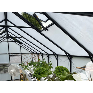 Riverstone MONT Growers Edition Greenhouse with heater indoor view