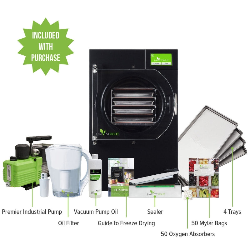 Harvest Right Small Home Pro Freeze Dryer Starter Kit – Compact, Reliable Preservation for Herbs, Fruits & Vegetables