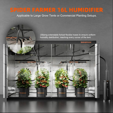 Spider Farmer® 16L Cool Mist Humidifier for Plants 16 L