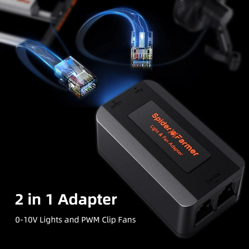 Spider Farmer GGS Controller Kits, Smart Grow Light Controller 2 in 1 adapter