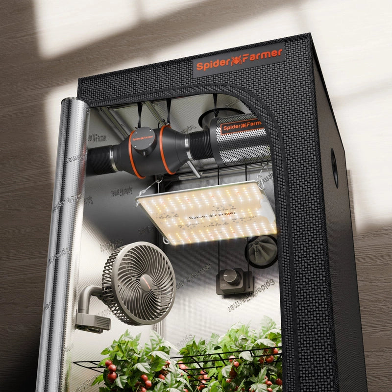 Spider Farmer SF-1000 D Complete Grow Tent Kit front view
