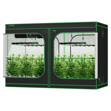 Vivosun Smart Grow Tent Kit GIY-SGS-105 Pro 5x10, 12-Plant Complete System front view