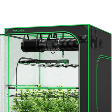 Vivosun Smart Grow Tent Kit GIY-SGS-55FD 5x5, 6-Plant Complete System front view #2