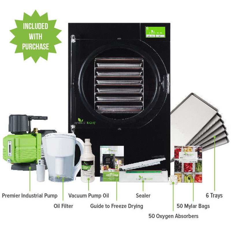 Harvest Right Large Home Pro Freeze Dryer Starter Kit – High-Capacity Preservation for Herbs, Fruits & Vegetables