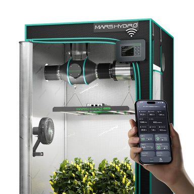 Mars Hydro FC3000-EVO 300W Grow Tent Kit Mars Hydro indoor gardening system with smartphone control