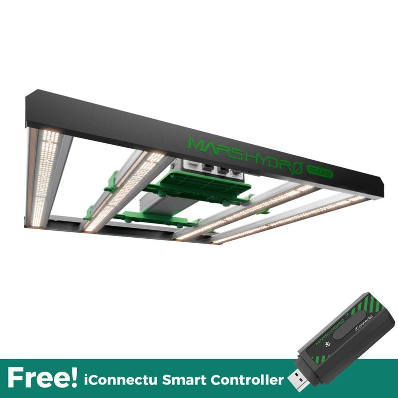 Mars Hydro FC-E3000 – 300W Smart Dimmable Full Spectrum LED Grow Light, 3x3 Coverage