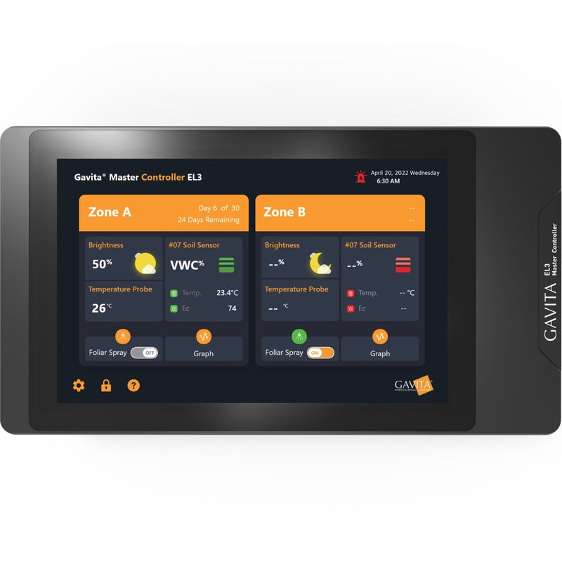 Gavita Master Controller EL3 – Smart LED Control, 512 Fixtures on a white background