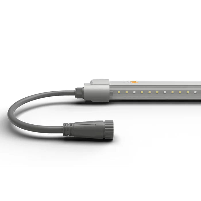 Gavita LED Clone Bar – 18W Propagation Light, 120–277V (2 Pack) showing the connecting cord on white background