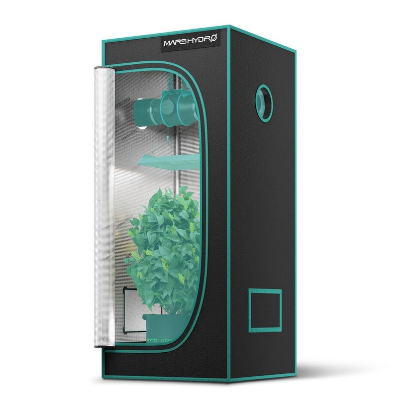 Mars Hydro 2x2 Grow Tent – 24"x24"x55" Hydroponic Indoor Tent for Seedlings & Propagation