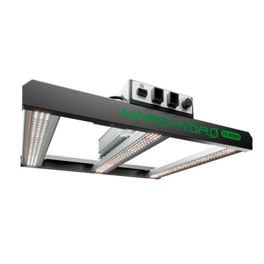 Mars Hydro FC-E1500 – 150W Smart Dimmable Full Spectrum LED Grow Light Mars hydro LED grow light on a white background