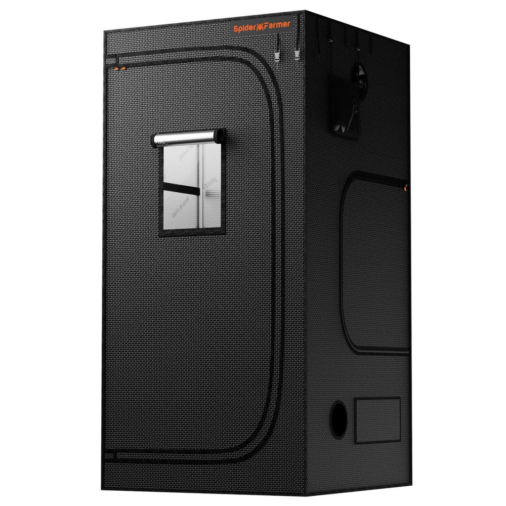 Spider Farmer® 3×3 Grow Tent Kit – SE3000 LED & New 2-in-1 Smart Ventilation System showing just the tent 