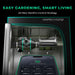 Mars Hydro iFresh 6" Inline Duct Fan & Carbon Filter Combo MARS HYDRO device with smartphone app interface on a black background