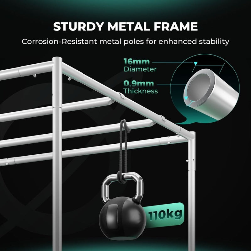 Mars Hydro 10'x5' Grow Tent – 120"x60"x80" Hydroponic Indoor Tent for 14–24 Plants