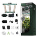 Mars Hydro FC1500 150W LED 2' x 2' Smart Complete Grow Tent Kit with accessories shown on white background 