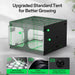 Vivosun 10x10 Smart Grow Tent Kit – 4x 750W LumaLight & GrowHub E42A+ upgraded grow tent with Multi Angle diffuse reflection three layer 1680D Fabric and expanded ports for more devices 