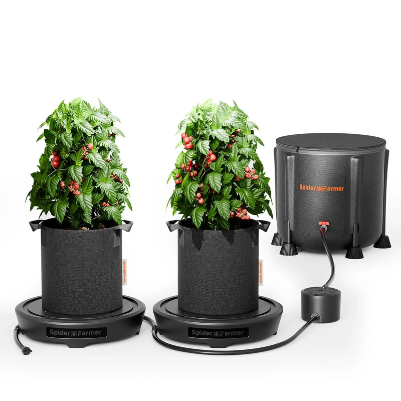 Spider Farmer 2 Self-watering System Kits For Use In Indoor Grow Tents, Greenhouses