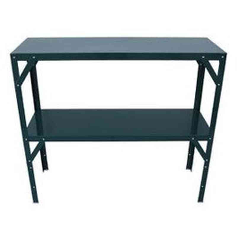Grandio Powder Coated Steel Two Tier Staging Table