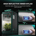 Mars Hydro FC4000 320W LED 2x4 Complete Grow Tent Kit Glowing green indoor plant growth system with digital display and reflective mylar