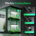 Vivosun 3x4 Smart 2-in-1 Grow Tent Kit – 200W AeroLight & E42A+ Control fits in any growing space 