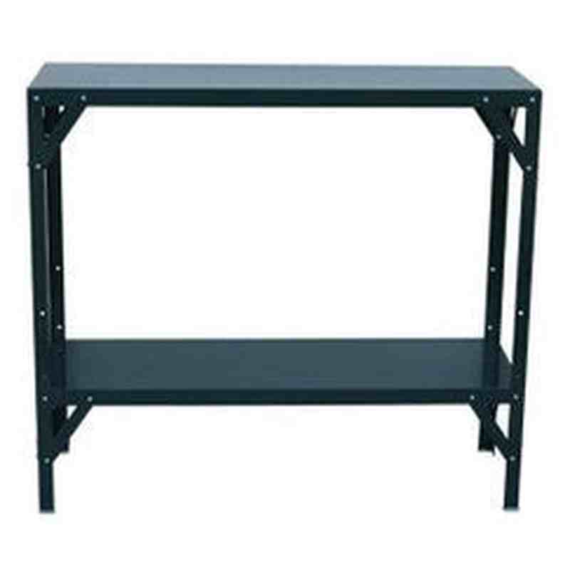 Grandio Powder Coated Steel Two Tier Staging Table