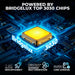Mars Hydro FC4000 320W LED 2x4 Complete Grow Tent Kit Bridgelux Top 3030 chip on a circuit board with product features highlighted.
