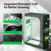 Vivosun 4x2 Starter Grow Tent Kit – 200W LumaLight & GrowHub A22 upgraded tent quality 