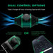 Mars Hydro FC4000 EVO Grow Tent Kit  Ventilation system with dual control options on a black background