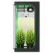Vivosun 3x3 Starter Grow Tent Kit – 200W LumaLight & GrowHub A22  with two plants inside, shown on a white background.