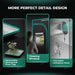 Mars Hydro TSW2000 300W LED 4x4 Complete Grow Tent Kit Product features with text highlighting 'More Perfect Detail Design' including a removable waterproof floor tray, viewing window, and adjustable ventilation ports.
