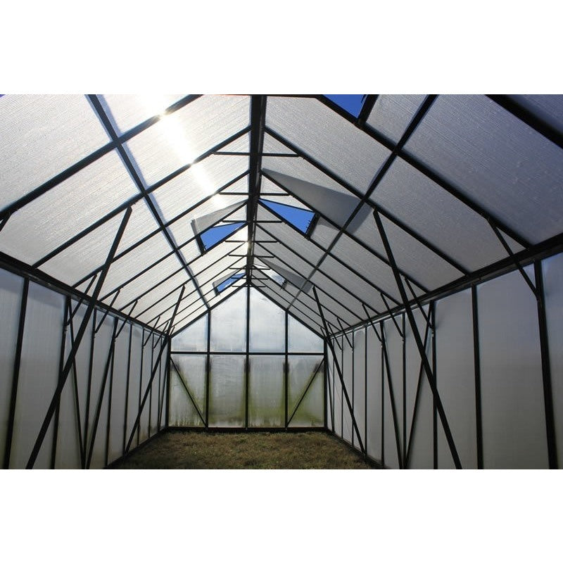 Grandio Ascent Greenhouse 8x24 indoor view