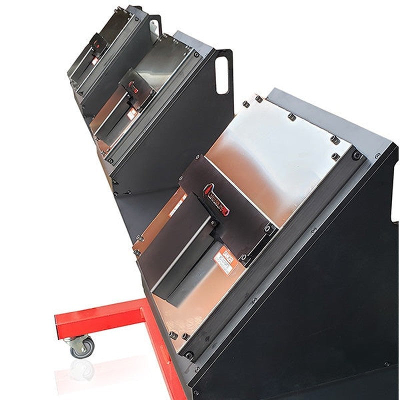 CenturionPro GC3 Triple Bucker – Three-Station Gentle Cut Destemmer, Stand Included