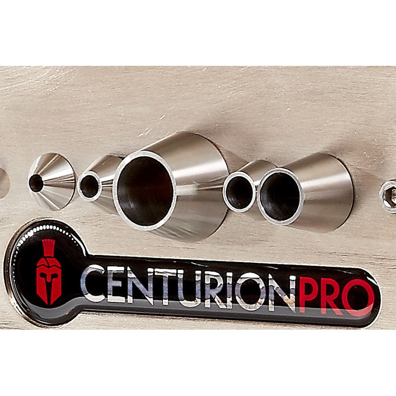 CenturionPro HP3 Triple Bucker – High-Performance Dual-Roller, Three-Station (Stand Included)