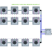 ALIEN AERO 12 Pot Hydroponic kit 3 row