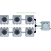 ALIEN AERO 6 Pot Hydroponic kit 2 row