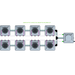 ALIEN AERO 8 Pot Hydroponic kit 2 row