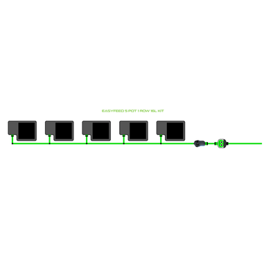 ALIEN EASYFEED 5 Pot Hydroponic kit 1 row