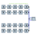 ALIEN RAIN 20 Pot Hydroponic kit 4 row