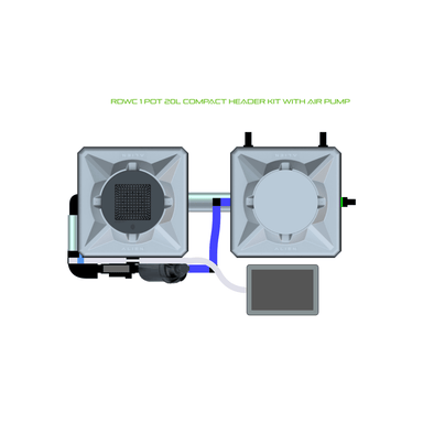 ALIEN RDWC 1 Pot Hydroponic kit 1 row